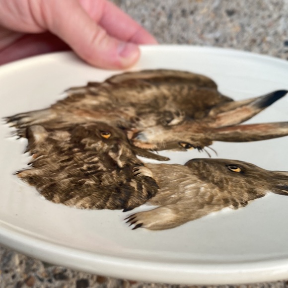 Vintage 1975 Mothers Series Rabbit Plate - Picture 3 of 6